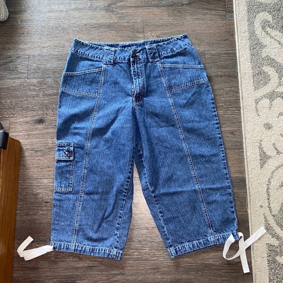 LA blues size 18w ladies denim culottes - Picture 1 of 5